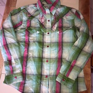 Girls button down shirt